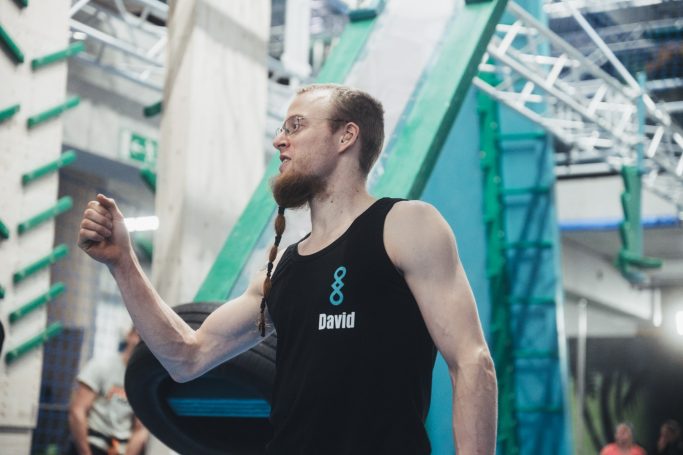 David Eilenstein, Ninja Star und Coach bei Ninja Skillz